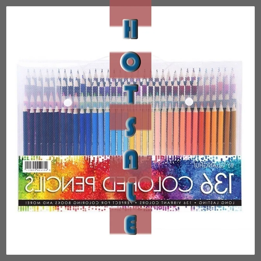 

On Sale SYU Genuine 136 oily color pencil painting products logs creative pencils environmental safety school supplies NOT