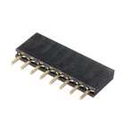 ✔ 10 шт. 2.54 мм Однорядный Женский Разъем Заголовка Разъем PCB 8-контактный Полоски ①