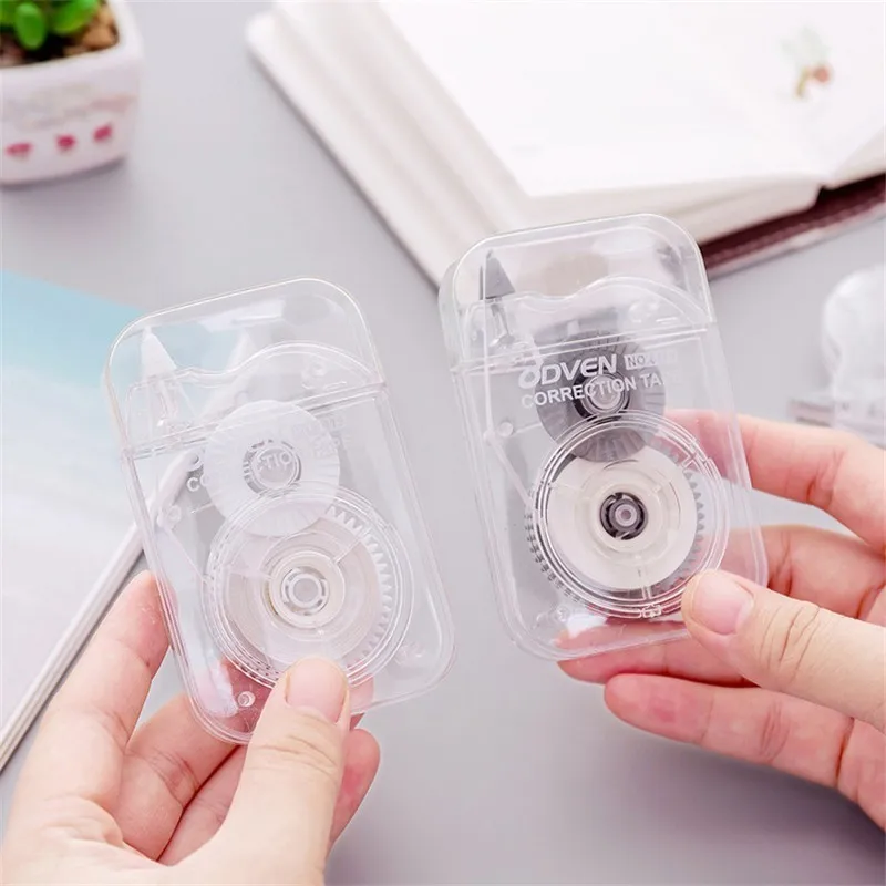 

1pcs Set High Capacity Simple White Correction Correcting Tape Stationery Corrector Student Gift School Office Supplies