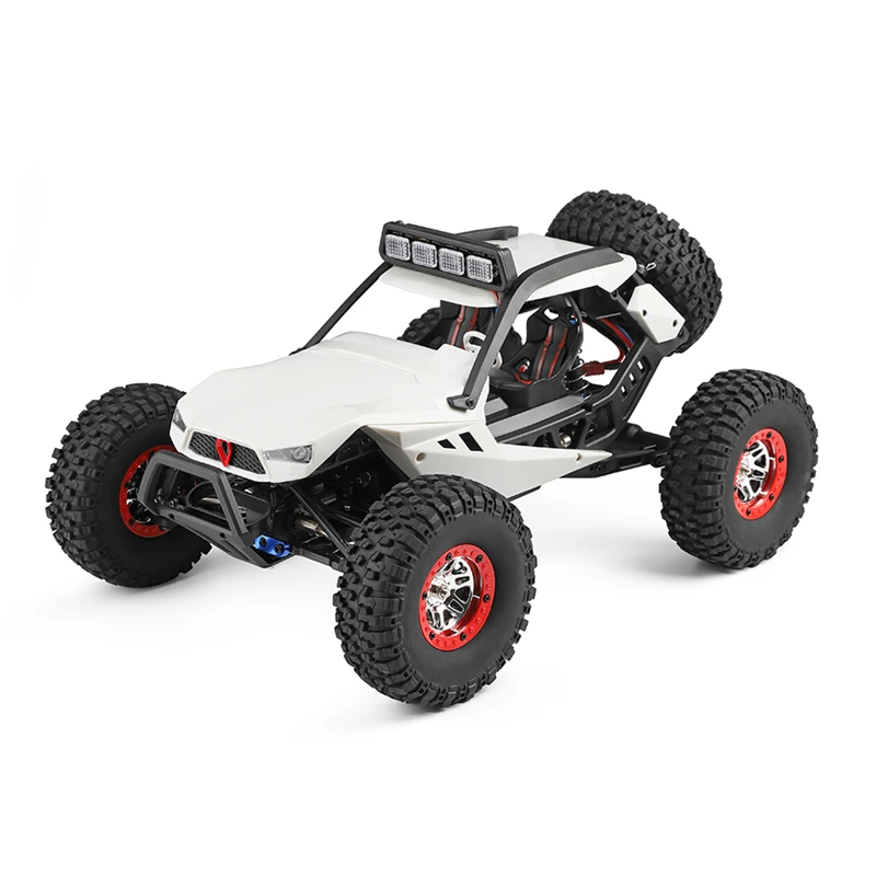 WLtoys 12429 1/12 4WD высокоскоростной внедорожный Радиоуправляемый автомобиль багги с головным светильник 40 км/ч 2,4 г