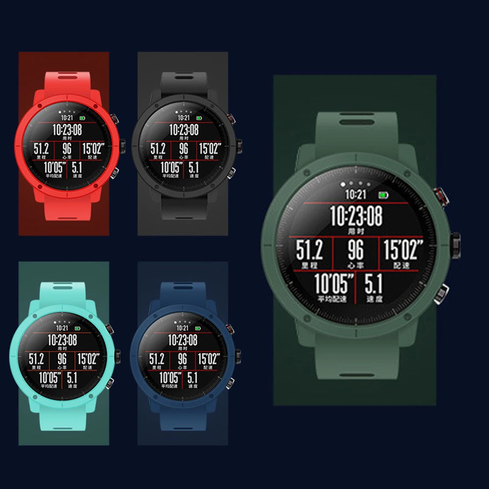 Модный защитный чехол-клетка для корпуса Huami Amazfit Stratos 2 смарт-браслет аксессуары