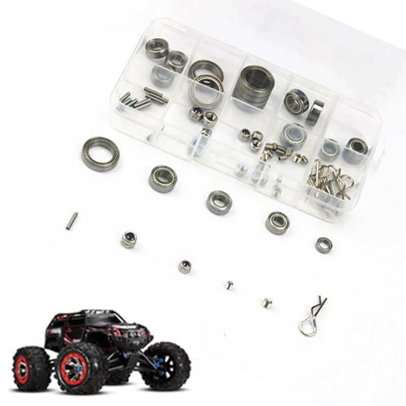 83 шт./кор. Нержавеющая сталь Подшипник наборы для Traxxas на высшем уровне 1/10 RC