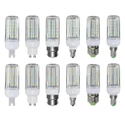 E27 E14 E12 B22 G9 GU10 12 W 96 SMD 4014 1200Lm светодиодный огнеупорное покрытие кукурузы лампочка освещения AC 220 V