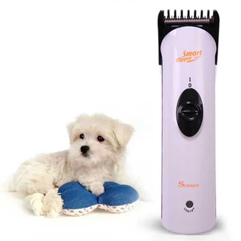 SUEKER перезаряжаемый малошумный набор для ухода за домашним животным электрический профессиональный триммер для стрижки волос для кошек и собак(EU plug