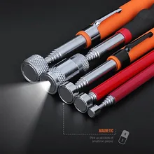 TEKTER TK0010 8 LB гибкий сверхмощный Магнитный Телескопический магнит магнитный захват пикапа инструмент 510 мм Выдвижная длинная ручка