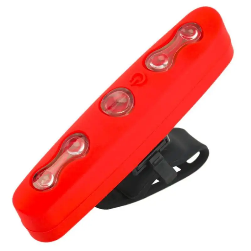 

5 LED Taillight Bike Bicycle Cycle Warning Reflectors Light Lighting Flash Lamp