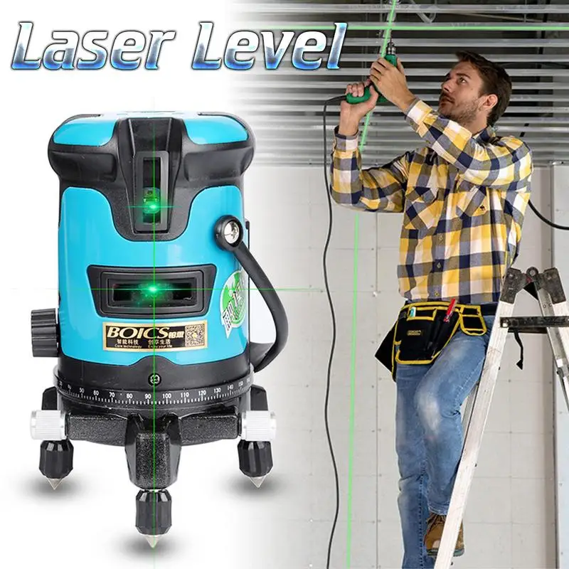 

High-Precision Automatic Infrared Ray Level Meter Green Light Line 2/5 Line Green Line Glare Level Meter Bright Line Instrument