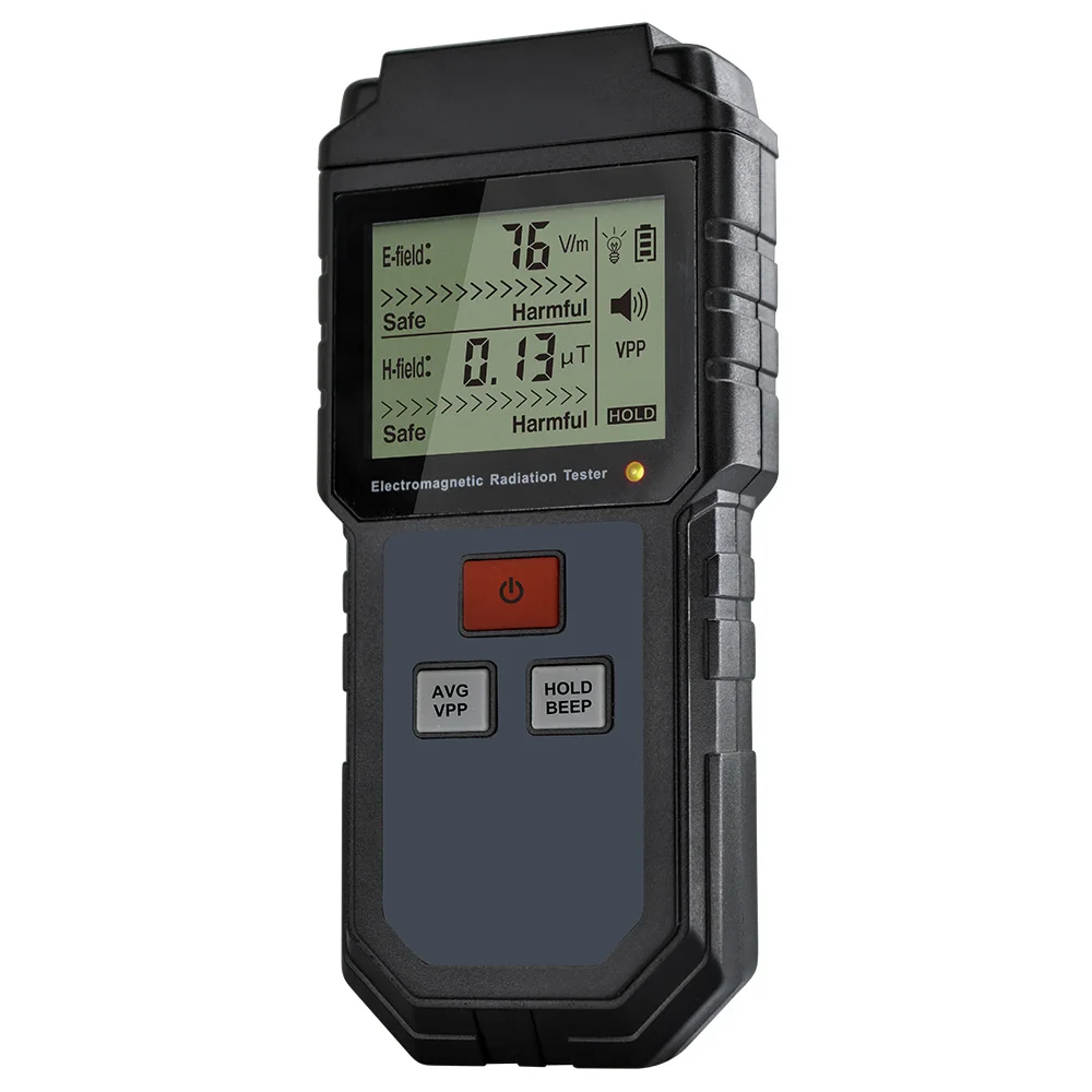 Детектор электромагнитного излучения защита поля EMF тестер цифровой измеритель излучения измерение для компьютера телефона