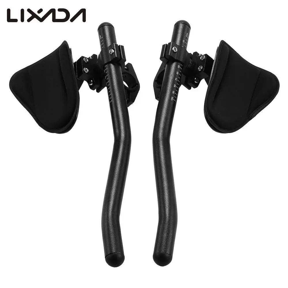 

MTB Road Bike Rest Handlebar Bicycle Relaxation Handle Bar Triathlon Bike Cycling Aero Bar Arm Rest Aerobar