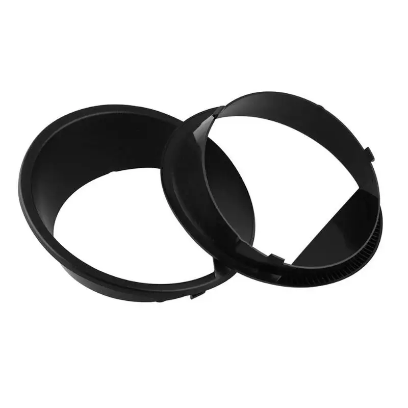 

VODOOL 2Pcs Front Headlight Bezels Angry Bird Style Trim Cover for Wrangler JK 2007-2018 2 4 Door Shell Car Lights 1 Pair