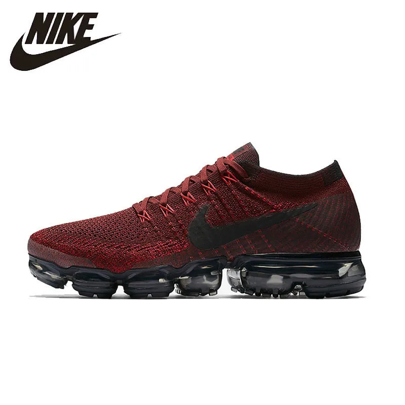 Nike Air Vapormax Flyknit Men's Running Shoes Breathable Sneakers Comfortable Sports Shoes #849558-601 Nike Air Vapormax Flyknit Men's Running Shoes Breathable Sneakers Comfortable Sports Shoes #849558-601
