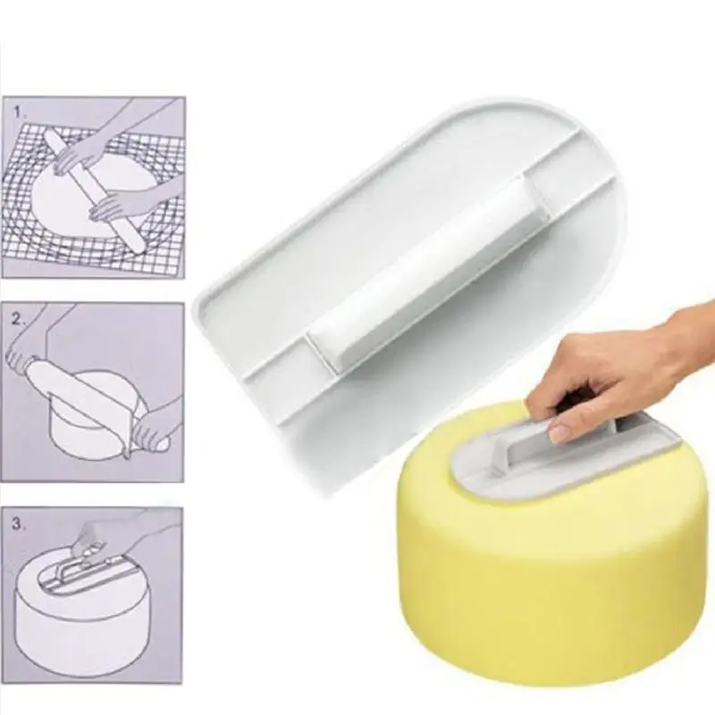 Силиконовая форма шпатель для торта инструменты для украшения торта разглаживатель мастики кондитерские изделия из сахара DIY кухонный инструмент для выпечки Рождество