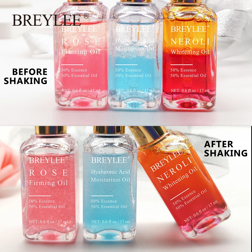 Breylee 2pcs Rose Firming Essential Oils Whitening Serum Hyaluronic Acid Moisturizer Essence Anti-aging Wrinkles Face Skin Care Breylee 2pcs Rose Firming Essential Oils Whitening Serum Hyaluronic Acid Moisturizer Essence Anti-aging Wrinkles Face Skin Care