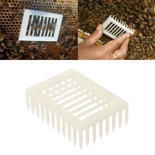 Креативная пластиковая королева маркер клетка клип белая ловушка для пчел пчеловод пчеловодство инструменты оборудование 7,2*5,1*2,2 см Новинка