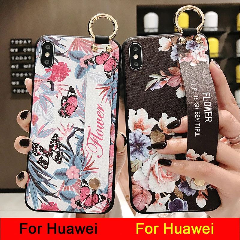 Защитный чехол для Huawei mate30 с цветочным рисунком Силиконовый Мягкий