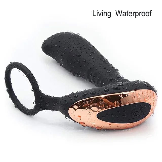 Vibrador Anal de remoto Control remoto de inalámbrico Meselo para hombres 7 modos anillo de pene Butt Plug pene Cockring juguetes sexuales para hombres masturbadores 3de760 Vibrador Anal de remoto Control remoto de inalámbrico Meselo para hombres 7 modos anillo de pene Butt Plug pene Cockring juguetes sexuales para hombres masturbadores 3de760