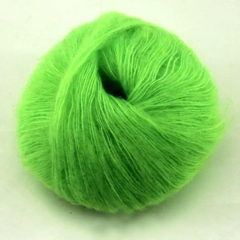 

Hand Yarn Knitting Mohair Knitting Soft smooth Yarn Fingering Baby Crochet Yarn Knitting Threads Wool Angora Crochet