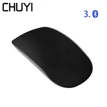 CHUYI Bluetooth мышь беспроводная сенсорная ультра тонкая эргономичная оптическая мышь офисная компьютерная мышь для Apple MacBook, ПК, ноутбук