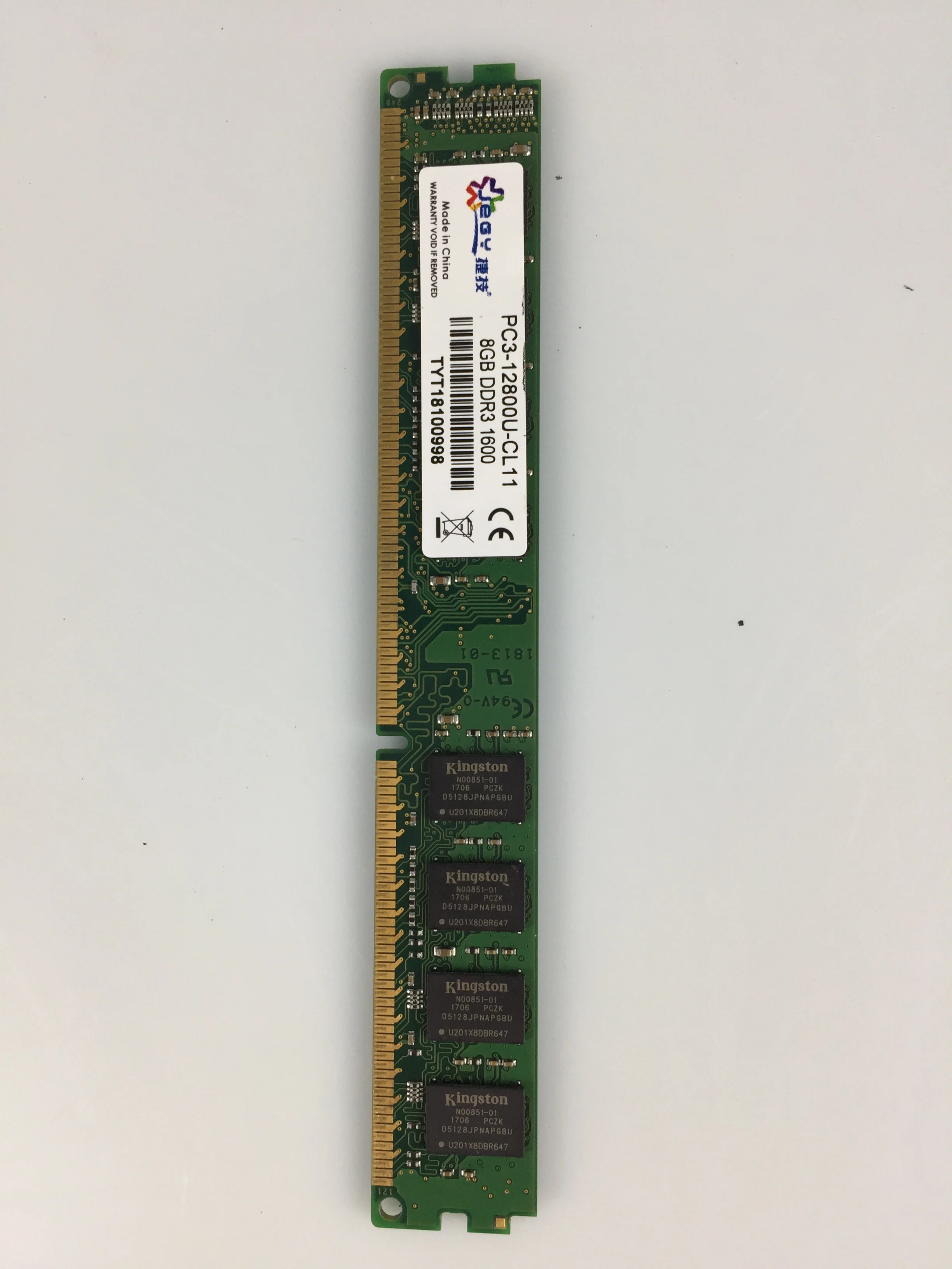 Оригинальные чипы ETT Настольный ПК длинный dimm CL7 240pin 1,5 V DDR3 4GB ram