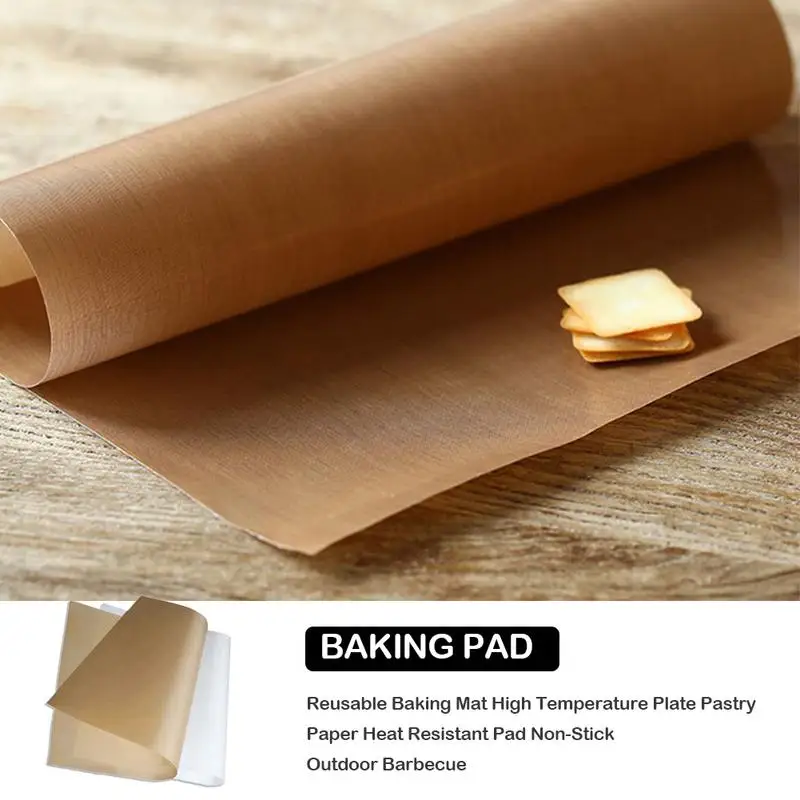 

Reusable Baking Mat High Temperature Plate Pastry Paper Heat Resistant Pad Non-Stick Outdoor Barbecue