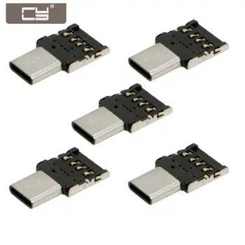 

CYDZ USB-C Type-C Ultra Mini to USB 2.0 OTG Adapter for Cell Phone Tablet & USB Cable & Flash Disk