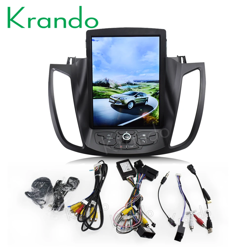 Flash Deal Krando Android 8.1 10.4" Tesla Vertical car radio gps multimedia player for ford Kuga Escape 2013-2017 navigation system 1 Flash Deal Krando Android 8.1 10.4" Tesla Vertical car radio gps multimedia player for ford Kuga Escape 2013-2017 navigation system 1