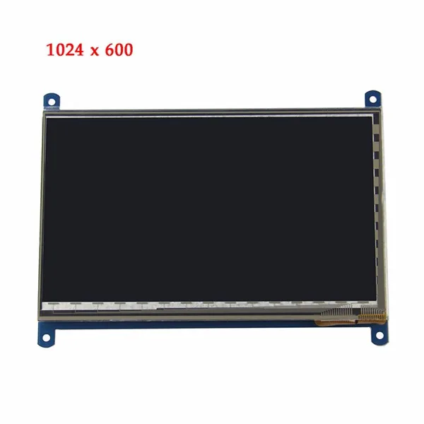 

7 Inch HD TFT Capacitive for Touch Screen for Raspberry Pi 2 / Model B / B+ / B (1024 x 600) LCD Module Display