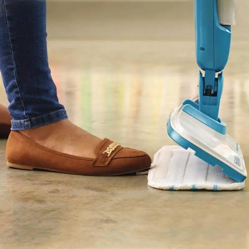 

2pcs Steam Mop Replacement Pad Mop Clean Washable Cloth Microfiber Mop Cloth cover For Black&Decker FSM1610/1630 #1214