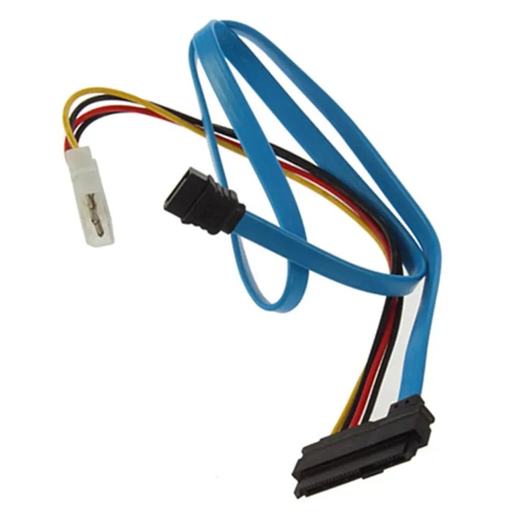 

Shoot 0.7M Mini SFF-8482 to SAS 29P SATA Adapter Hard Drive Splitter Data Cable Kit
