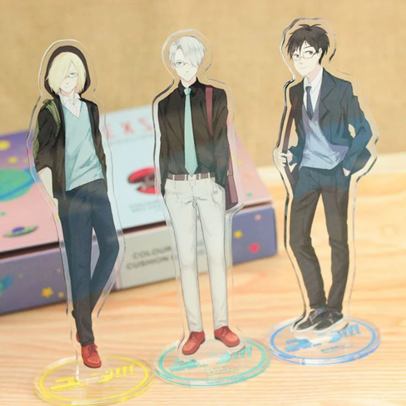 1 шт. горячая Распродажа аниме YURI ON ICE акриловая модель на подставке игрушки