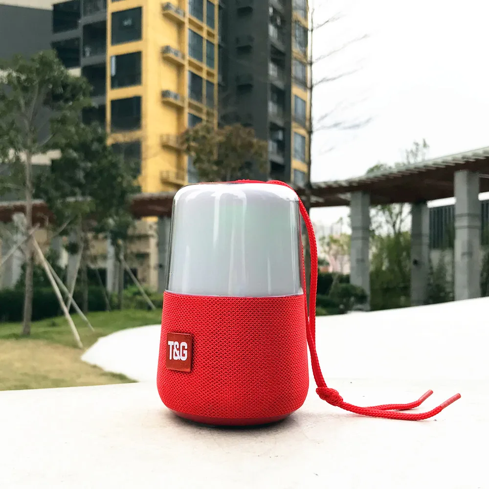 

5W LED Stereo Bass Subwoofer Column Mini Wireless Bluetooth Speaker Portable Sound Boom Box Waterproof PC Fm Raido USB Speaker