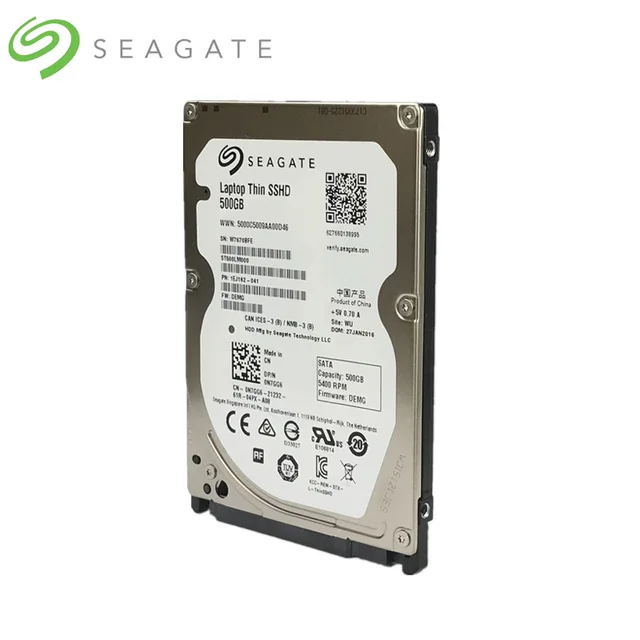 Seagate 500GB Solid State Hybrid Drive