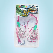 Yishini взрывной Крюк коробки есть Барб крючкообразный крючок Рыболовные снасти поставки 2 сборки связать крюк