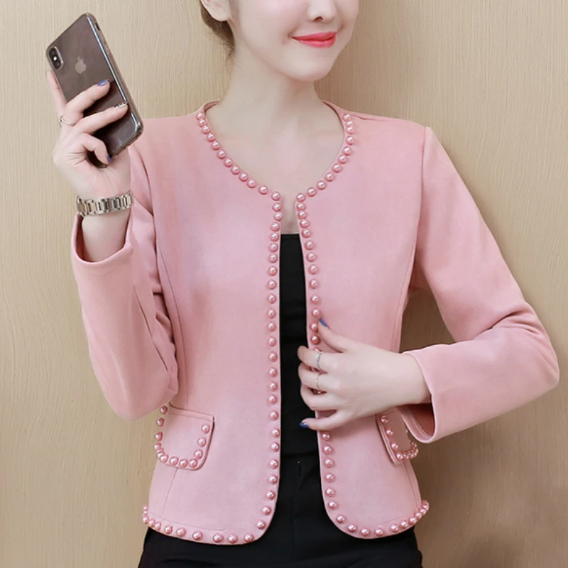 

womens jackets and coats 2019 Fashion pink white black women jacket long sleeve coat women 3XL 4XL plus size jacket women A963