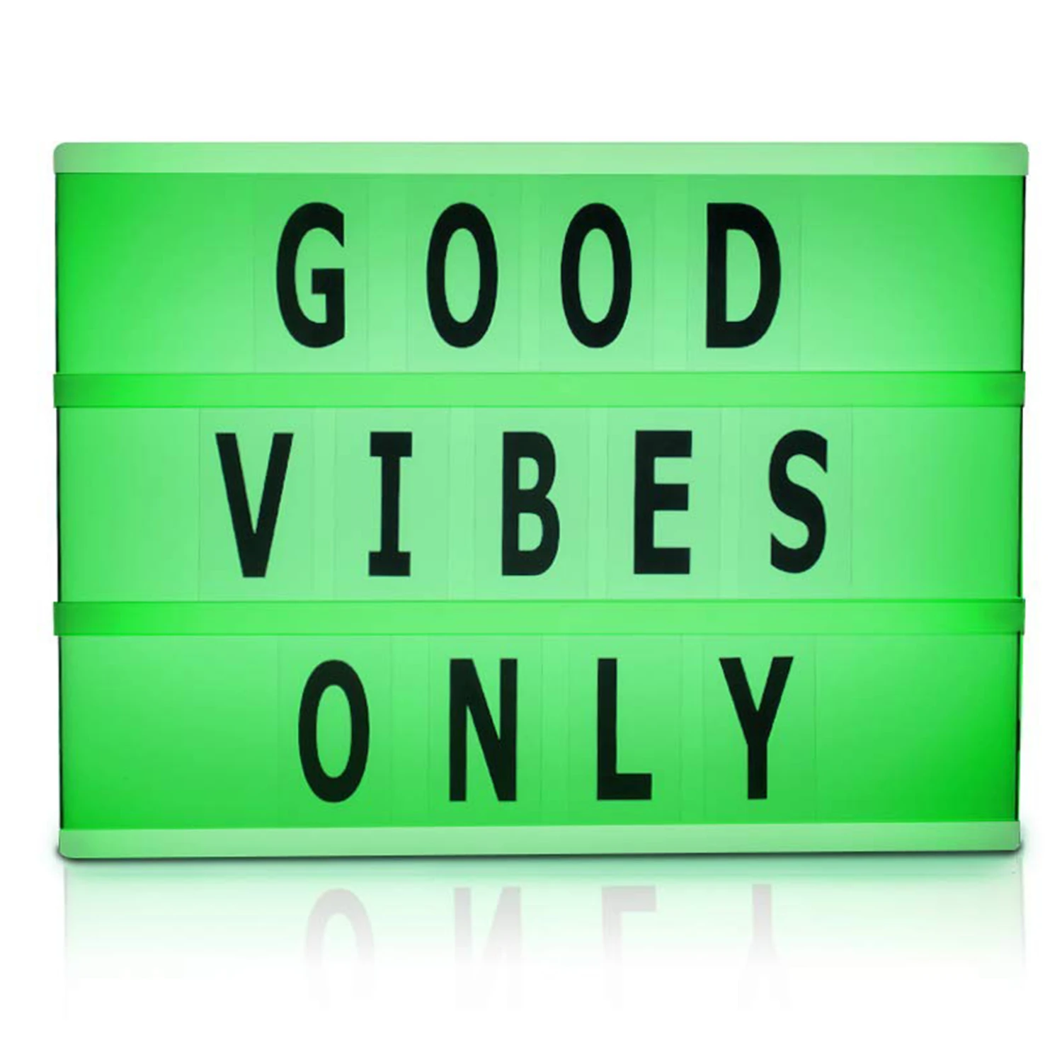 Color Changing Cinema Light Box with Letters, Cinematic Light Box, LED Light Box, Cinema Light