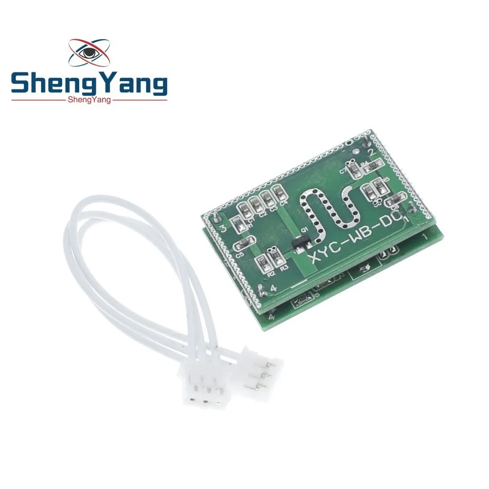 

ShengYang 1PCS Strong Anti-jamming! 5.8GHZ Microwave Radar Sensor 6-9M Smart Trigger Switch Module 3.3-20V DC for Home Control