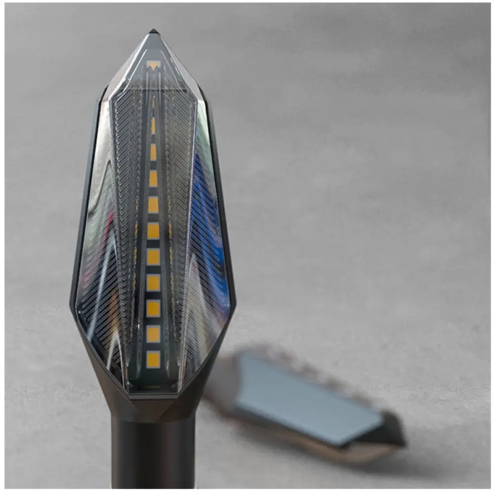 

2pcs Motorcycle Turn Signal LED Lights Indicators Lamps Blue Amber Yellow high quality suitable for most motorcycles