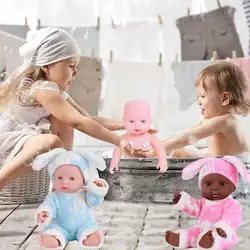 30 см Детские имитация виниловая кукла Дети Новорожденные мягкие эмулированные куклы игрушки подарок мальчик девочка эмулированная кукла