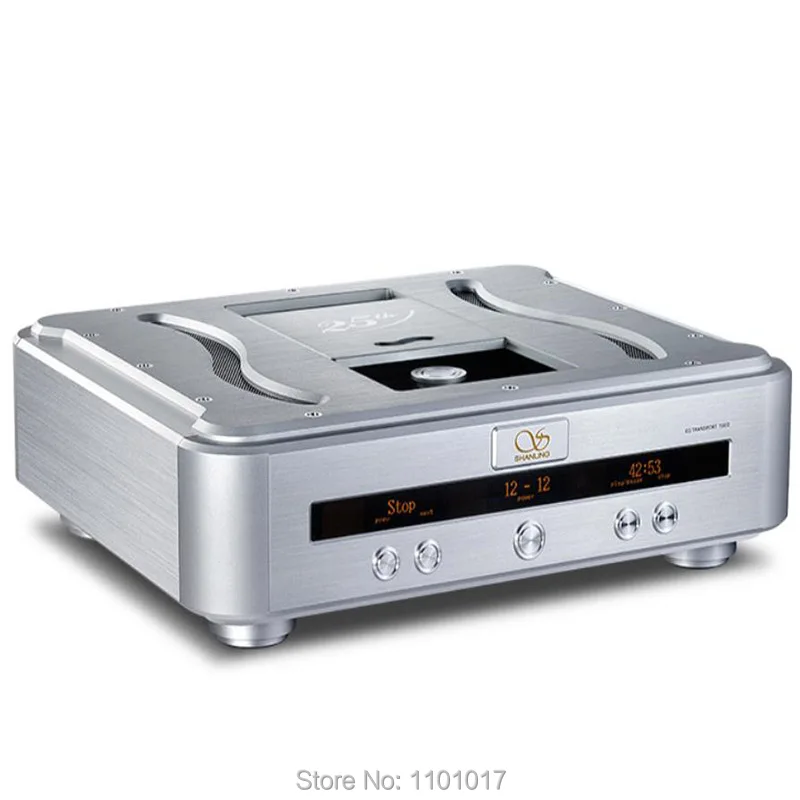 

SHANLING Flagship T600 Pure CD Turntable HIFI EXQUIS CD-PRO2 DIGITAL INPUT I2S BNC OPTICAL AES/EBU COAXIAL