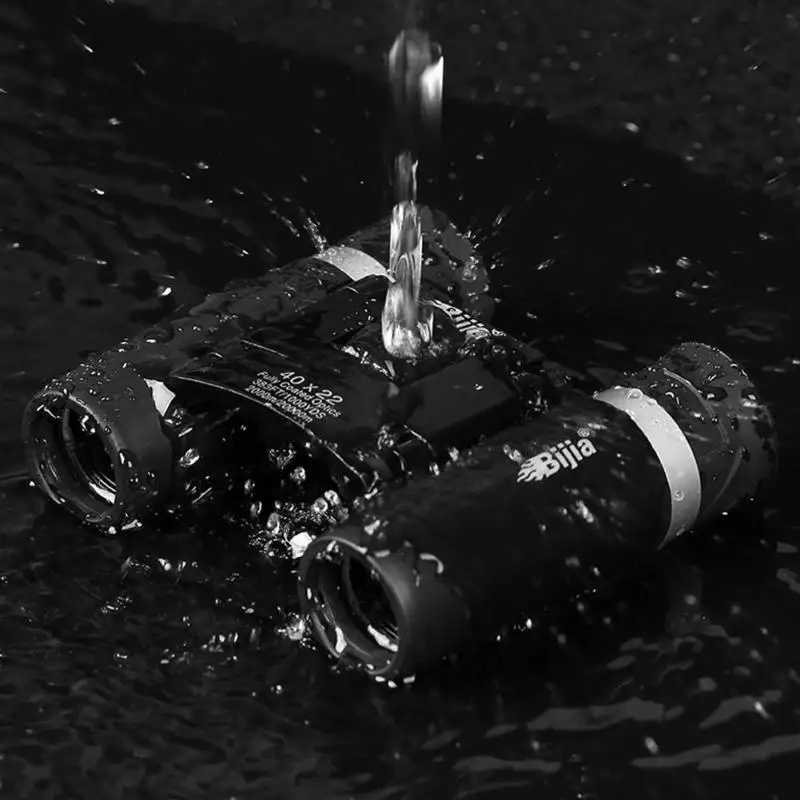 BIJIA 40x22 عالية الجودة البسيطة مجهر في الهواء الطلق المحمولة مجهر للطي الصيد تليسكوب رؤية ليلية البصرية نطاق