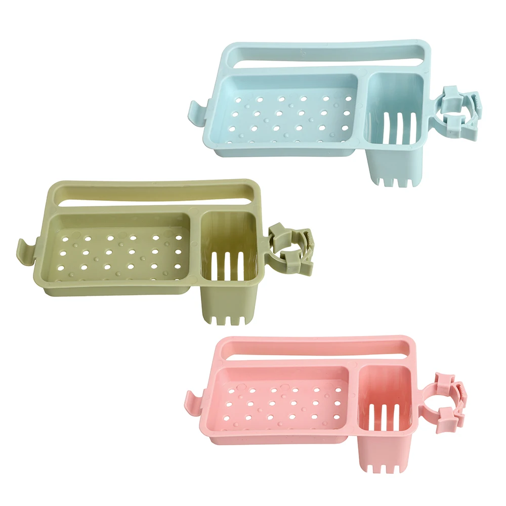 HOOMIN بالوعة الإسفنج تخزين الليفة شنقا رف الصابون المنظم الحمام هوك صنبور استنزاف تخزين الرف لوازم المطبخ HOOMIN بالوعة الإسفنج تخزين الليفة شنقا رف الصابون المنظم الحمام هوك صنبور استنزاف تخزين الرف لوازم المطبخ