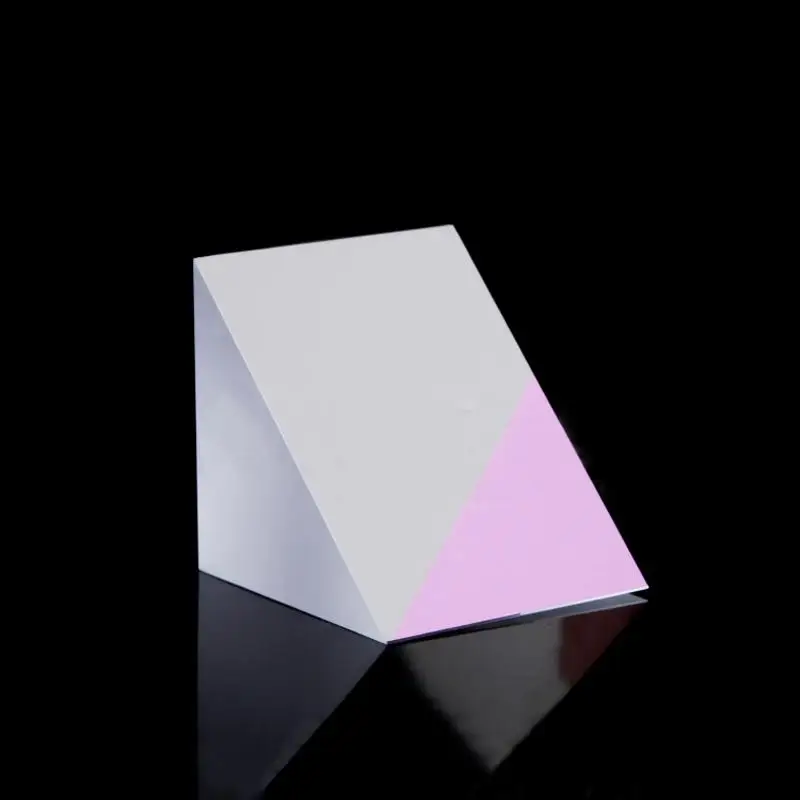 50x50x50mm Optical Glass Triangular Lsosceles K9 Prism With Reflecting Film | Канцтовары для офиса и дома