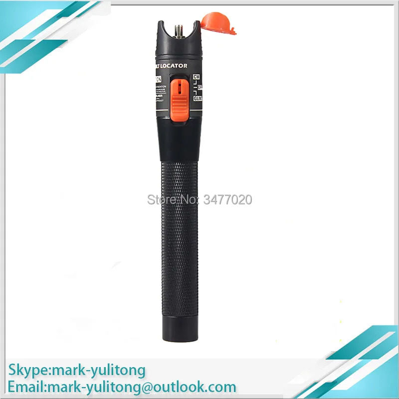 

New 30mW visual fault locator red light source fiber tester tester 10-30km
