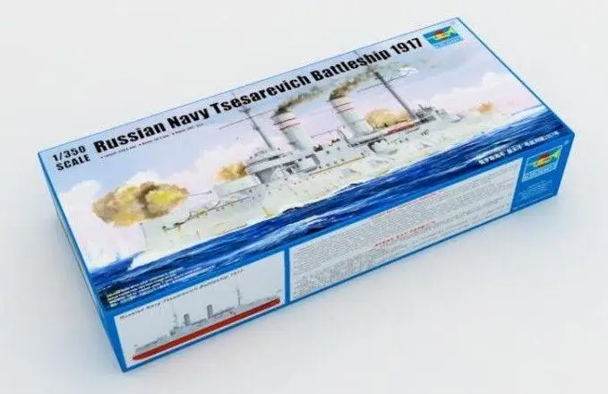 Trumpeter 1/350 05337 российский линкор Tsesarevich 1917 | Игрушки и хобби