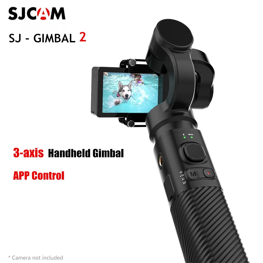 Оригинальный SJCAM SJ GIMBAL 2 3 осевой Ручной Стабилизатор приложение Bluetooth управление