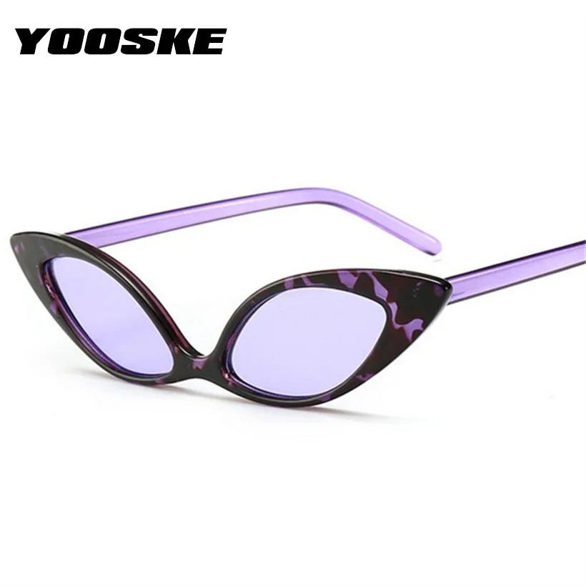 YOOSKE Модные женские солнечные очки с оправой формы &quotCat Eye&quot &quotКошачьи Глаза&quot