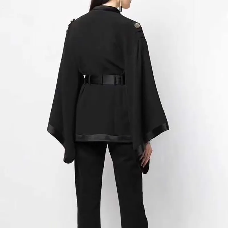 Женская Повседневная куртка TWOTWINSTYLE однотонная с v образным вырезом и