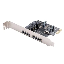 HOT-Orico 2 порта Sata 2 порта Esata 3,0 Pci-E к Usb3.0 экспресс-карта расширения Usb 3,0 6 Гбит/с скорость Pcie адаптер Asm1061 чип Fo