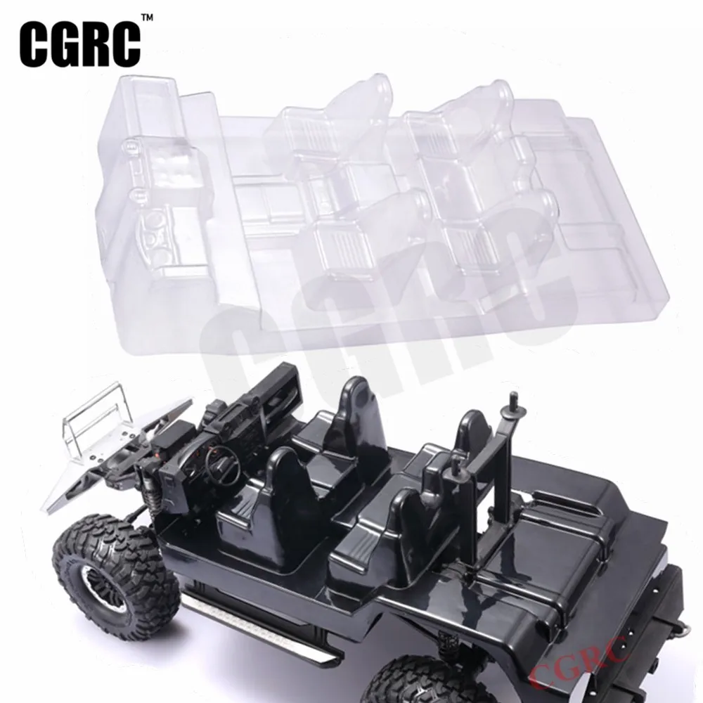 Simulated Transparent Interior Cockpit For 1/10 RC Crawler Car TRX4 Defender RC4WD D90 D110 | Игрушки и хобби