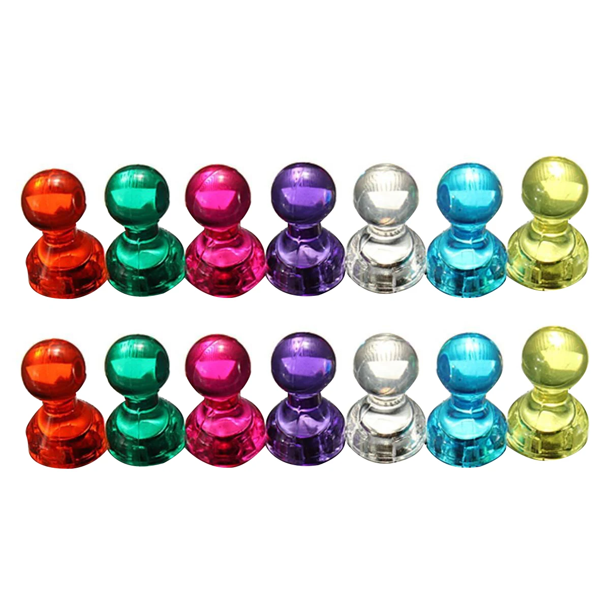 

14 pcs Strong Neodymium Magnets Cones magnets Super Magnet pinboard Office thumbtack Chess